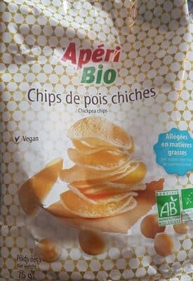 Chips Pois Chiche, Apéri BIO, 75 g*