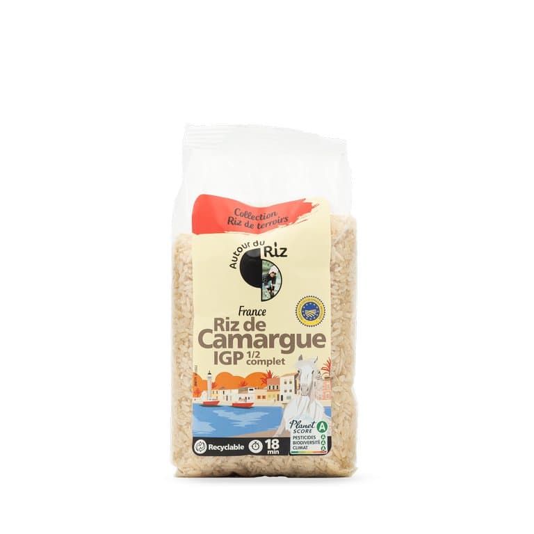 Riz de Camargue 1/2 complet, Autour du Riz, 400 g*