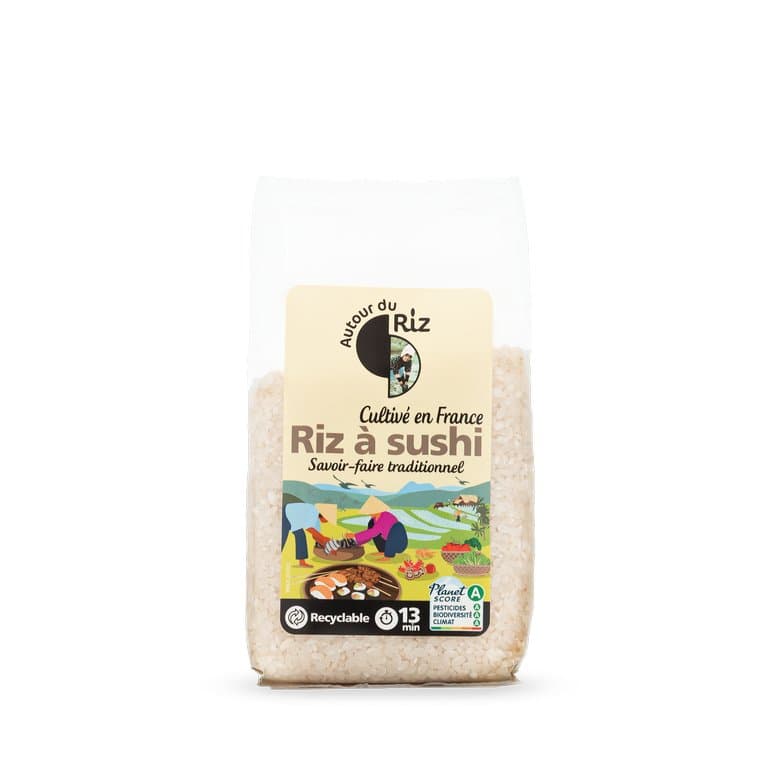 Riz à sushi cultivé en France, Autour du Riz, 400 g*