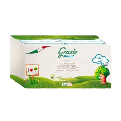 Mouchoirs En Papier Extra Doux, Grazie, 80f